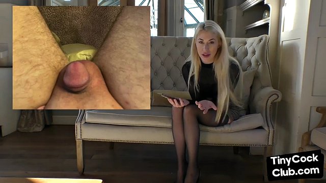 Lonely British babe SPH humiliates small cocks by talking dirty
