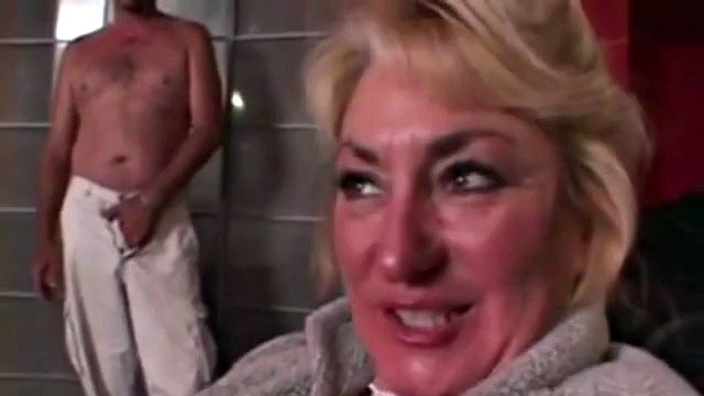 Busty granny gets her pussy stuffed
