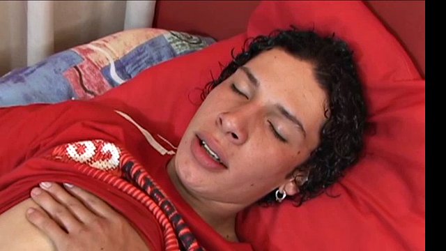 This curly-haired Latin twink, with lips to suck your cock, is quick to strip down and stroke his uncut cock. But before we get down to business, Juan spreads his buttocks wide open to give us a good look at his hole, then slip a finger in.