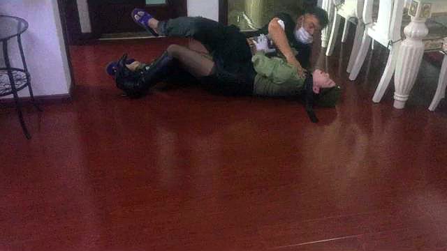 The destruction of female officer