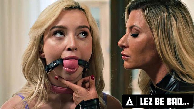 LEZ BE BAD - Petites Lexi Lore & Maya Woulfe Are DOMINATED By MILFs Ariel X & Helena Locke PART 1&2