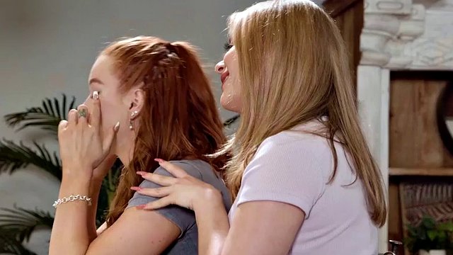 GIRLSWAY - Hot Madison Morgan Takes Hard Rough SQUIRTING Break From Work With Girlfriend Nicole Aria