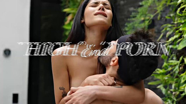 Lia Lin Endlessly Blows Big Cock and Jerks Hardcore