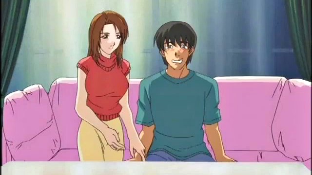 Anime teen babe fucking cock in group orgy