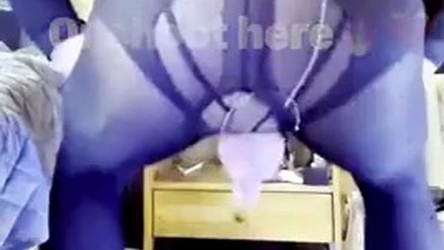 Dee Angels  -  Little Black & White Dress Cums Off 4  W  Dee Angels